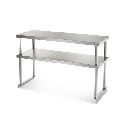 Arctic Air 64906K Double Table Mount Overshelf, 22 Ga Stainless, 18" X 48"-cityfoodequipment.com