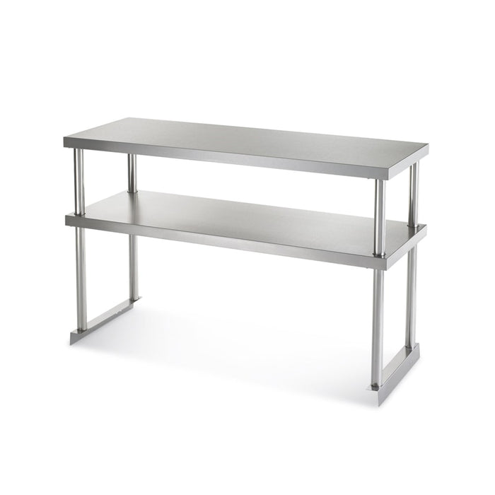 Arctic Air 64906K Double Table Mount Overshelf, 22 Ga Stainless, 18" X 48"-cityfoodequipment.com