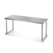 Arctic Air 64909K Single Table Mount Overshelf, 22 Ga Stainless, 18" X 48"-cityfoodequipment.com