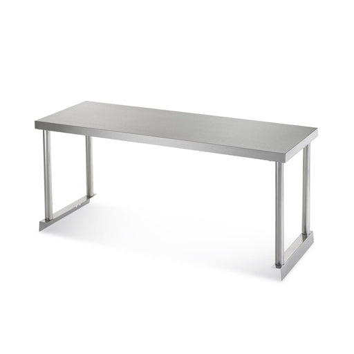 Arctic Air 64910K Single Table Mount Overshelf, 22 Ga Stainless, 18" X 71"-cityfoodequipment.com