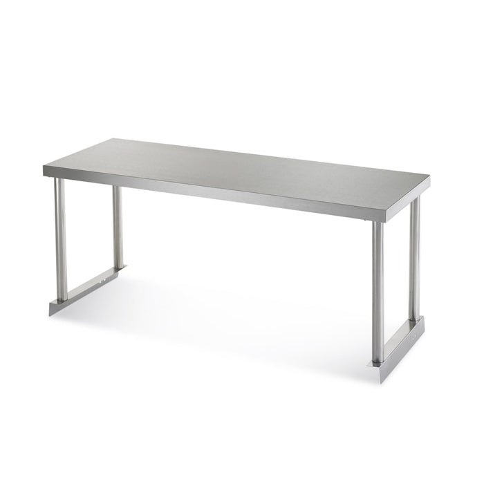 Arctic Air 64911K Single Table Mount Overshelf, 22 Ga Stainless, 18" X 94"-cityfoodequipment.com
