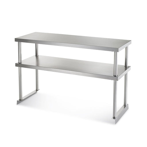 Arctic Air 64914K Double Table Mount Overshelf, 22 Ga Stainless, 18" X 71"-cityfoodequipment.com
