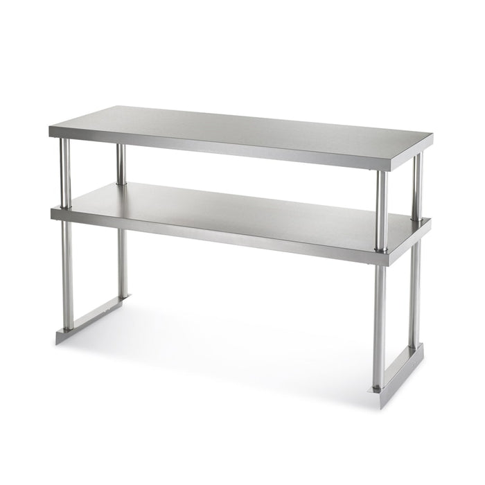 Arctic Air 64914K Double Table Mount Overshelf, 22 Ga Stainless, 18" X 71"-cityfoodequipment.com