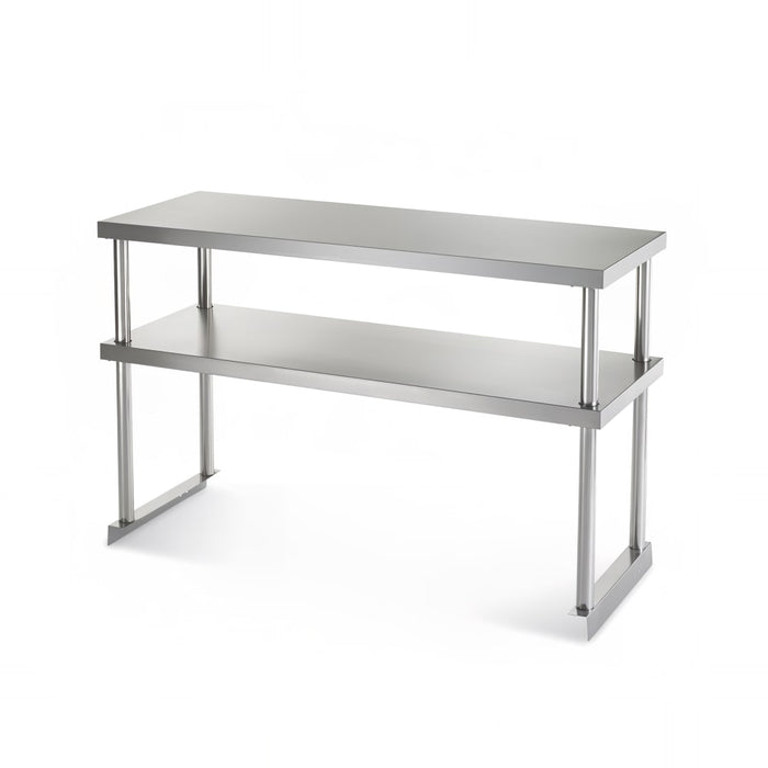 Arctic Air 64915K Double Table Mount Overshelf, 22 Ga Stainless, 18" X 94"-cityfoodequipment.com