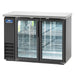Arctic Air ABB48G 49" Bar Refrigerator - 2 Swinging Glass Doors, Black, 115v-cityfoodequipment.com