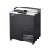 Arctic Air AGF24 1 Section Glass Chiller w/ 50 Mug Capacity - Black, 115v-cityfoodequipment.com