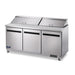 Arctic Air AMT72R 71 1/2" Mega Top Sandwich/salad Prep Table W/ Refrigerated Base, 115v-cityfoodequipment.com