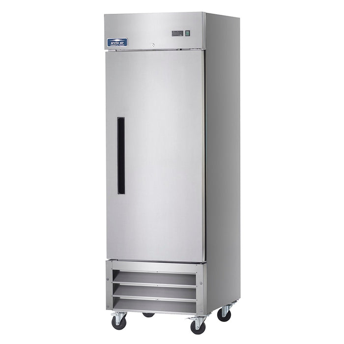 Arctic Air AR23 26 3/4" One Section Reach In Refrigerator, (1) Right Hinge Solid Door, 115v-cityfoodequipment.com