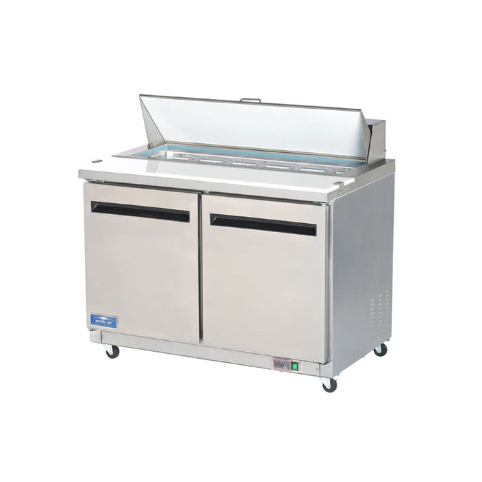 Arctic Air AST48R 48 1/4" Sandwich/salad Prep Table W/ Refrigerated Base, 115v-cityfoodequipment.com