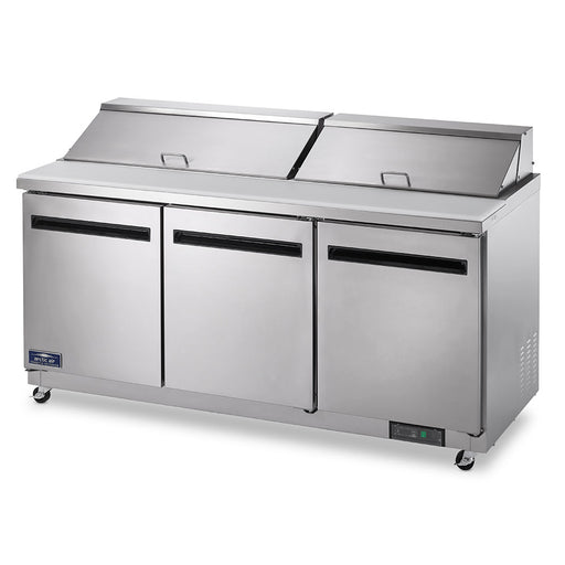 Arctic Air AST72R 71 1/2" Sandwich/salad Prep Table W/ Refrigerated Base, 115v-cityfoodequipment.com
