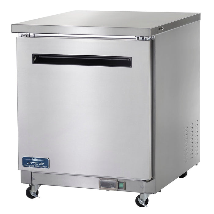 Arctic Air AUC27R 27" W Undercounter Refrigerator w/ (1) Section & (1) Door, 115v-cityfoodequipment.com