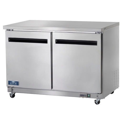 Arctic Air AUC48F 48 1/4" W Undercounter Freezer w/ (2) Sections & (2) Doors, 115v-cityfoodequipment.com