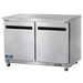 Arctic Air AUC48F 48 1/4" W Undercounter Freezer w/ (2) Sections & (2) Doors, 115v-cityfoodequipment.com