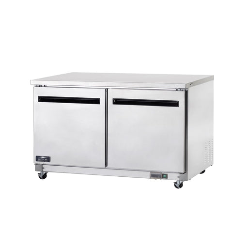 Arctic Air AUC60R 60" Worktop Refrigerator w/ (2) Sections, 115v-cityfoodequipment.com