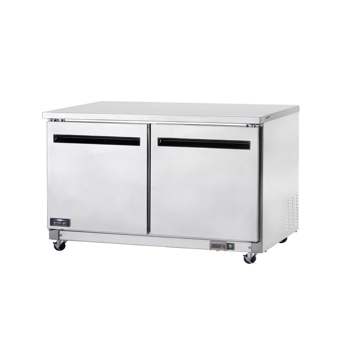 Arctic Air AUC60R 60" Worktop Refrigerator W/ (2) Sections, 115v-cityfoodequipment.com