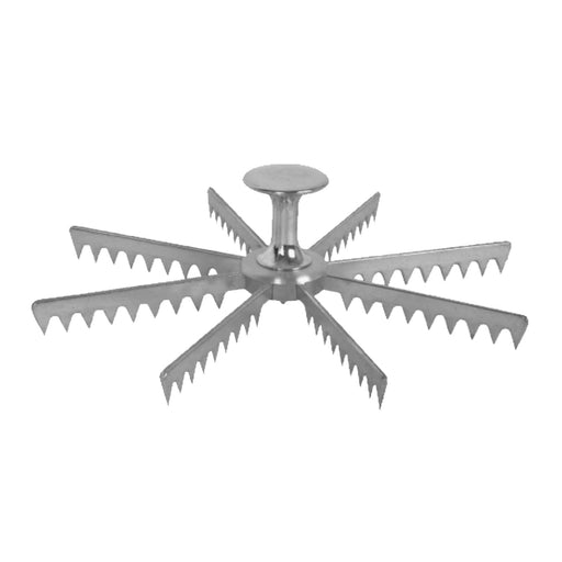 Thunder Group ALPMA008 8 Cut Pie Marker, Aluminum - 12, (each)-cityfoodequipment.com