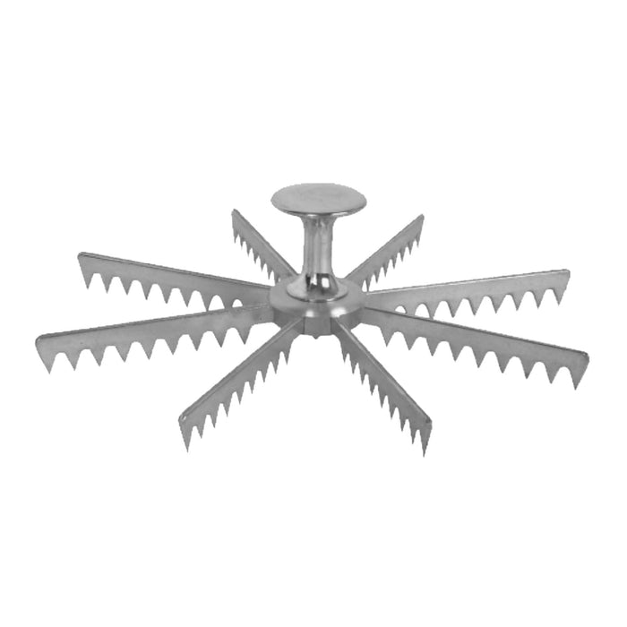 Thunder Group ALPMA008 8 Cut Pie Marker, Aluminum - 12, (each)-cityfoodequipment.com