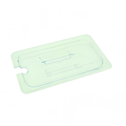 Thunder Group PLPA7000CS Full Size Slotted Food Pan Cover - Polycarbonate, Clear - 12, (each)-cityfoodequipment.com