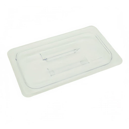 Thunder Group PLPA7140C Quarter Size Food Pan Cover - Polycarbonate, Clear - 12, (each)-cityfoodequipment.com