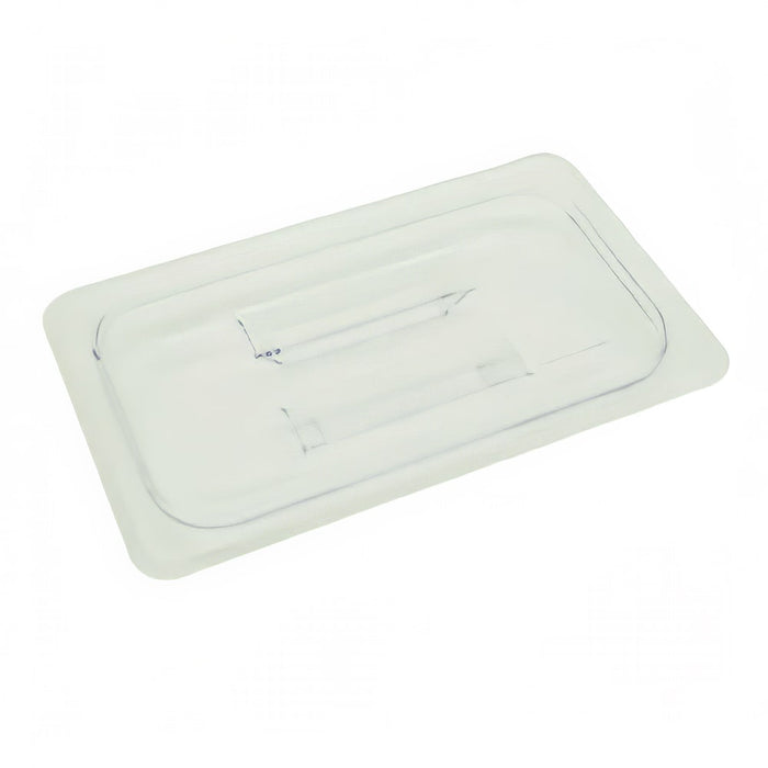 Thunder Group PLPA7140C Quarter Size Food Pan Cover - Polycarbonate, Clear - 12, (each)-cityfoodequipment.com