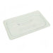 Thunder Group PLPA7140C Quarter Size Food Pan Cover - Polycarbonate, Clear - 12, (each)-cityfoodequipment.com