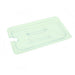 Thunder Group PLPA7140CS Quarter Size Slotted Food Pan Cover - Polycarbonate, Clear - 12, (each)-cityfoodequipment.com