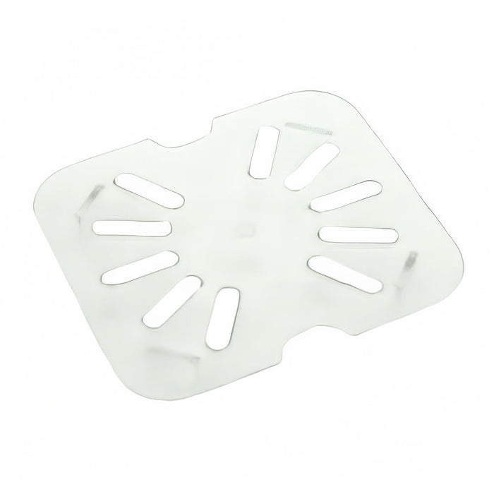 Thunder Group PLPA7140DS Quarter Size Drain Shelf - Polycarbonate, Clear - 20, (each)-cityfoodequipment.com