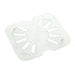 Thunder Group PLPA7140DS Quarter Size Drain Shelf - Polycarbonate, Clear - 20, (each)-cityfoodequipment.com