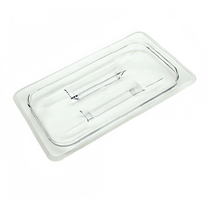 Thunder Group PLPA7160C Sixth Size Food Pan Cover - Polycarbonate, Clear - 12, (each)-cityfoodequipment.com