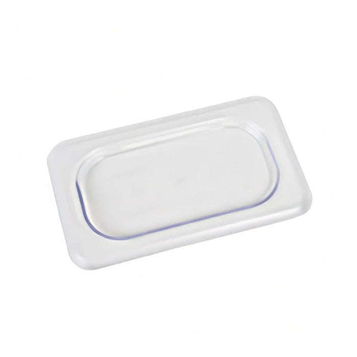Thunder Group PLPA7190C Ninth Size Food Pan Cover - Polycarbonate, Clear - 12, (each)-cityfoodequipment.com