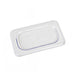 Thunder Group PLPA7190C Ninth Size Food Pan Cover - Polycarbonate, Clear - 12, (each)-cityfoodequipment.com