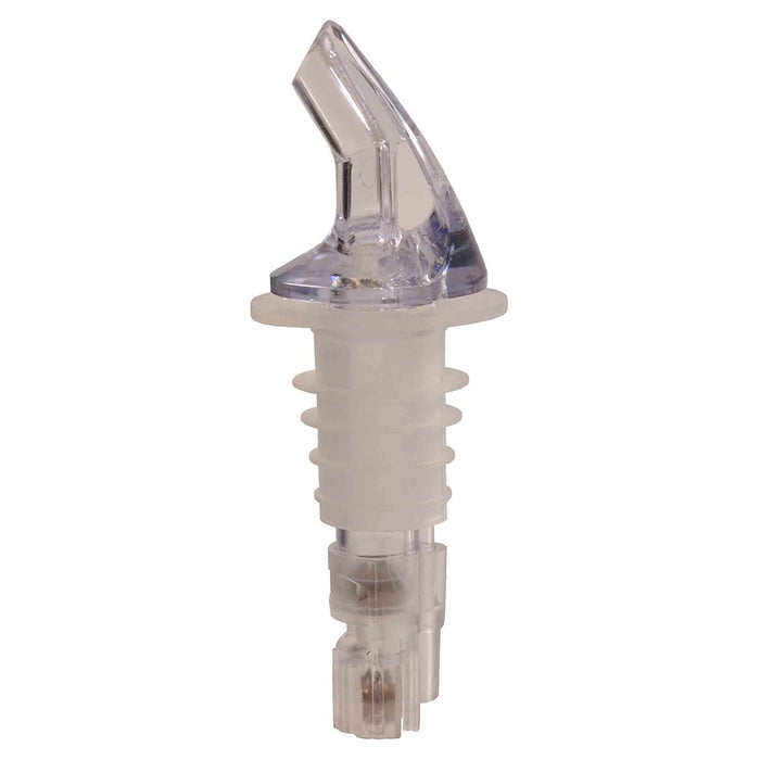 Thunder Group PLPR125M 1 1/4 Oz Measured Liquor Pourer W/ No Collar, Clear - 1, (pack)-cityfoodequipment.com