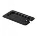 Thunder Group PLPA7190CSBK Ninth Size Slotted Food Pan Cover - Polycarbonate, Black - 12, (each)-cityfoodequipment.com