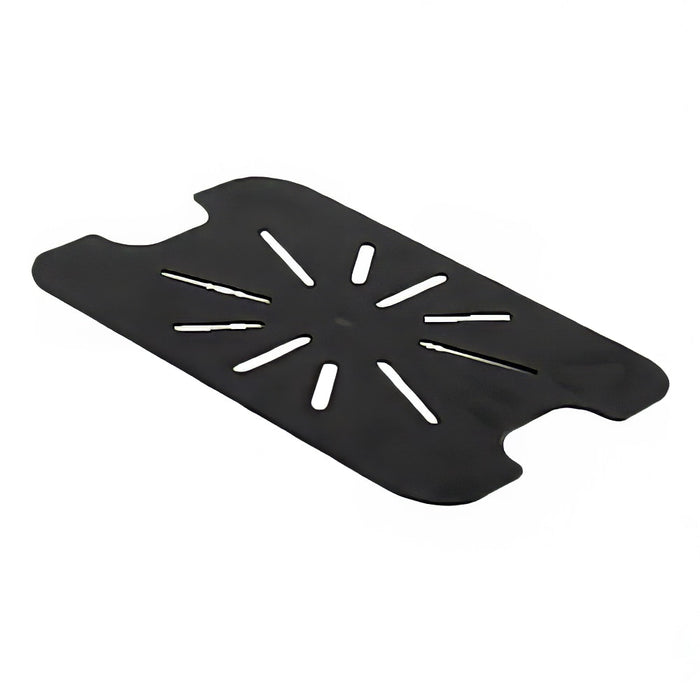 Thunder Group PLPA7120DSBK Half Size Drain Shelf - Polycarbonate, Black - 10, (each)-cityfoodequipment.com