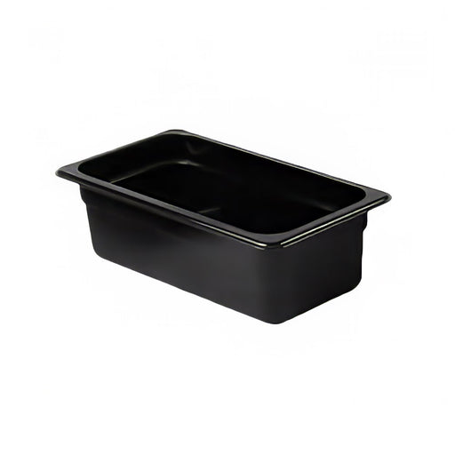 Thunder Group PLPA8134BK 4"D Third Size Food Pan - 12, (each)-cityfoodequipment.com