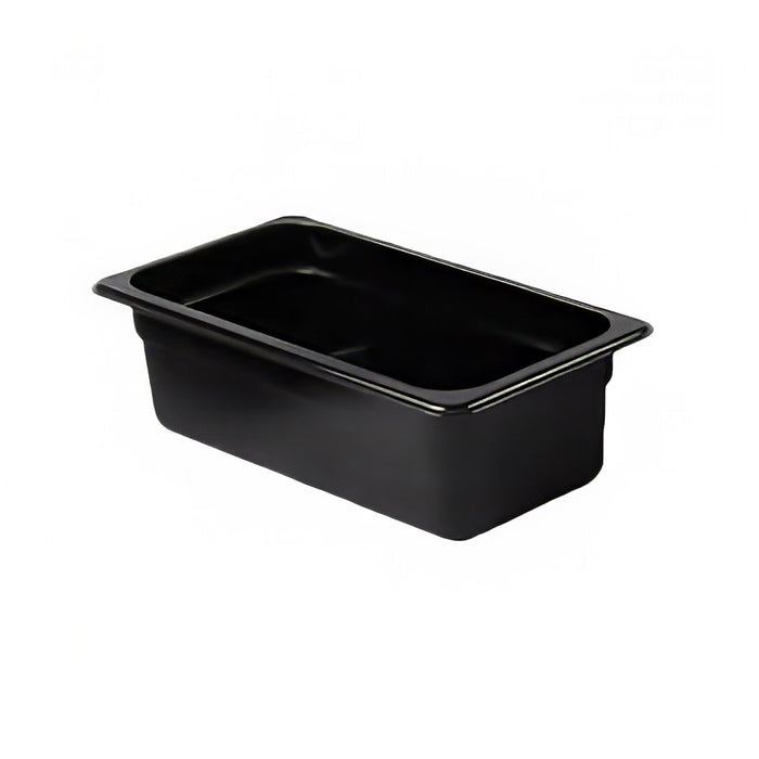 Thunder Group PLPA8134BK 4"D Third Size Food Pan - 12, (each)-cityfoodequipment.com