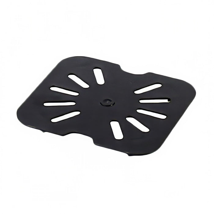 Thunder Group PLPA7160DSBK Sixth Size Drain Shelf - Polycarbonate, Black - 20, (each)-cityfoodequipment.com