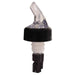 Thunder Group PLPR063C 5/8 Oz Measured Liquor Pourer W/ Black Tail, Black Collar - 1, (pack)-cityfoodequipment.com
