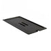 Thunder Group PLPA7000CSBK Full Size Slotted Food Pan Cover - Polycarbonate, Black - 12, (each)-cityfoodequipment.com