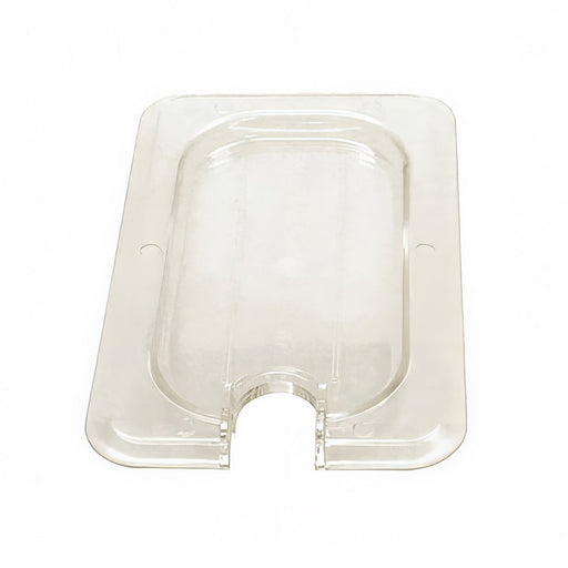 Thunder Group PLPA7190CS Ninth Size Slotted Food Pan Cover - Polycarbonate, Clear - 12, (each)-cityfoodequipment.com
