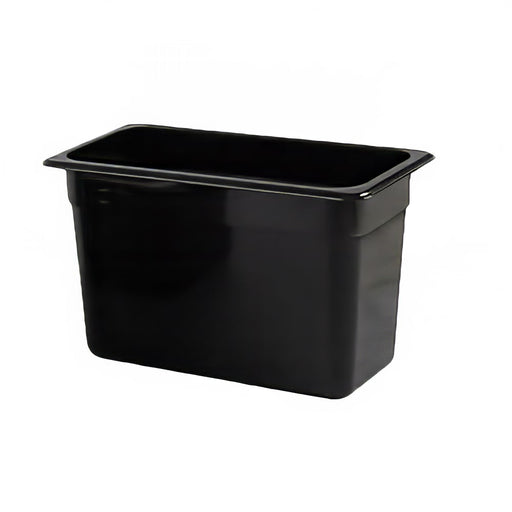 Thunder Group PLPA8138BK 8"D Third Size Food Pan - 6, (each)-cityfoodequipment.com