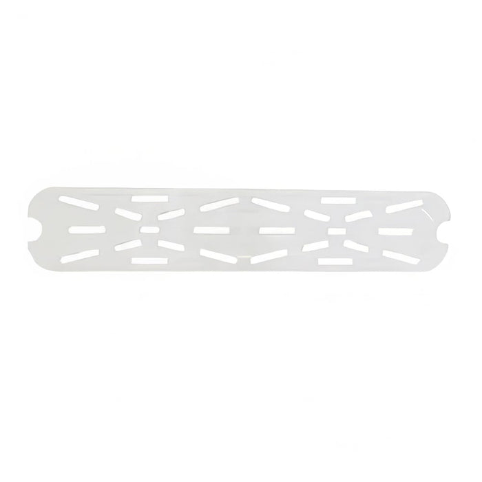 Thunder Group PLPA7120LDS Half Size Long Drain Shelf - Polycarbonate, Clear - 10, (each)-cityfoodequipment.com