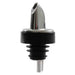 Thunder Group PLPR506S Free Flow Liquor Pourer W/ Soft Black Collar, Chrome - 12, (pack)-cityfoodequipment.com
