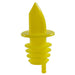 Thunder Group PLPR900YW Free Flow Liquor Pourer W/ No Collar, Yellow - 12, (pack)-cityfoodequipment.com