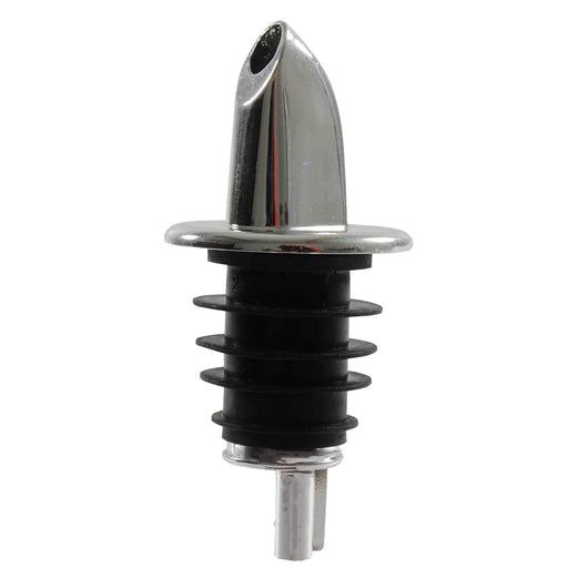 Thunder Group PLPR507S Free Flow Liquor Pourer W/ No Collar, Chrome - 12, (pack)-cityfoodequipment.com