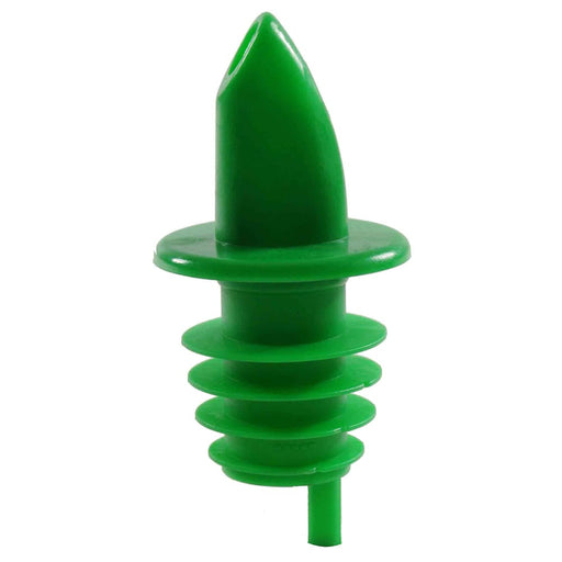 Thunder Group PLPR900GR Free Flow Liquor Pourer W/ No Collar, Green - 12, (pack)-cityfoodequipment.com