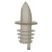 Thunder Group PLPR900CL Free Flow Liquor Pourer W/ No Collar, Clear - 12, (pack)-cityfoodequipment.com