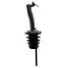Thunder Group PLPR505S Medium Flow Tapered Liquor Pourer W/ Flip Cap, Stainless Steel - 12, (pack)-cityfoodequipment.com