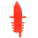 Thunder Group PLPR900RD Free Flow Liquor Pourer W/ No Collar, Red - 12, (pack)-cityfoodequipment.com