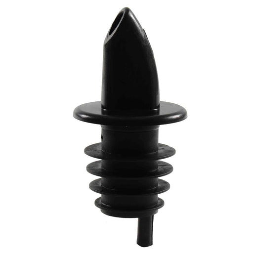 Thunder Group PLPR900BK Free Flow Liquor Pourer W/ No Collar, Black - 12, (pack)-cityfoodequipment.com